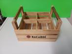 Houten Bacardi Kratje - zonder glazen, Verzamelen, Merken en Reclamevoorwerpen, Ophalen of Verzenden, Gebruikt, Gebruiksvoorwerp