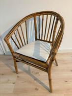 Vintage Rotan Bamboe Stoel, Antiek en Kunst, Ophalen