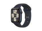 APPLE Watch SE GPS 44 mm Middernacht Aluminium Case, Zwart, IOS, Ophalen of Verzenden, Zo goed als nieuw