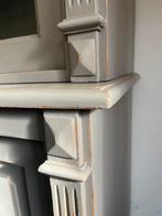 Prachtige buffetkast - landelijk grijs., Huis en Inrichting, Ophalen, Minder dan 50 cm, Met deur(en), 200 cm of meer