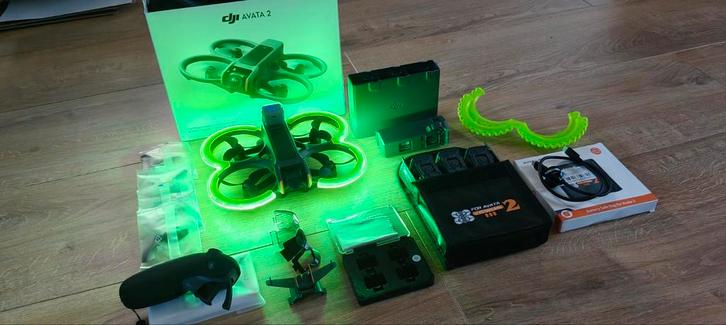 DJI Avata 2 FPV drone, 5x accu, ND filters, accessories, Hobby en Vrije tijd, Modelbouw | Radiografisch | Helikopters en Quadcopters