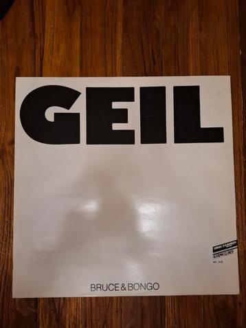 Bruce & Bongo - Geil 12" Maxi (lp) beschikbaar voor biedingen