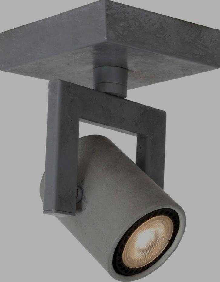 Nieuw! Grijze plafond spot - nieuw in de doos, Huis en Inrichting, Lampen | Spots, Nieuw, Ophalen of Verzenden