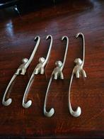 4 koperen aap hangers, Antiek en Kunst, Ophalen of Verzenden