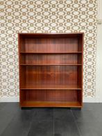 Vintage Deense boekenkast/platenkast van Borge Mogensen, Ophalen, Met plank(en), Gebruikt, 100 tot 150 cm