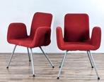 2 ikea patrick stoelen rood, Huis en Inrichting, Ophalen, Twee, Zo goed als nieuw, Stof