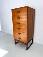 Vintage ladekast, 5 laden of meer, 100 tot 150 cm, Teakhout, Zo goed als nieuw