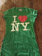 I Love NY T-shirt S Appeltjes groen!, Ophalen of Verzenden, Zo goed als nieuw, Korte mouw, Maat 36 (S)