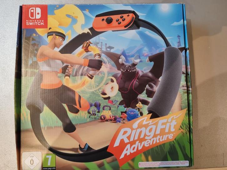 Ring Fit Adventure - Nintendo Switch, Spelcomputers en Games, Games | Nintendo Switch, Zo goed als nieuw, Sport, 1 speler, Vanaf 7 jaar