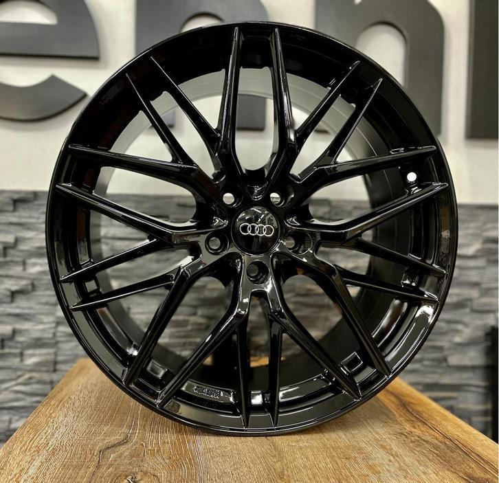 Audi A3 A4 A5 A6 style velgen 18 19 20 inch black nieuw!, Auto-onderdelen, Banden en Velgen, Velg(en), 19 inch, Personenwagen