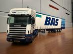 Scania 124L - BAS Transport / Logistics - Tekno, Ophalen of Verzenden, Zo goed als nieuw, Bus of Vrachtwagen, Tekno