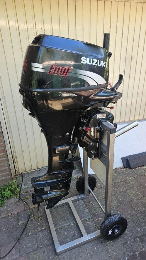 30PK Buitenboordmotor 4takt Suzuki Langstaart Perfecte staat, Watersport en Boten, Boottrailers, Nieuw, Overige typen, Minder dan 1500 kg
