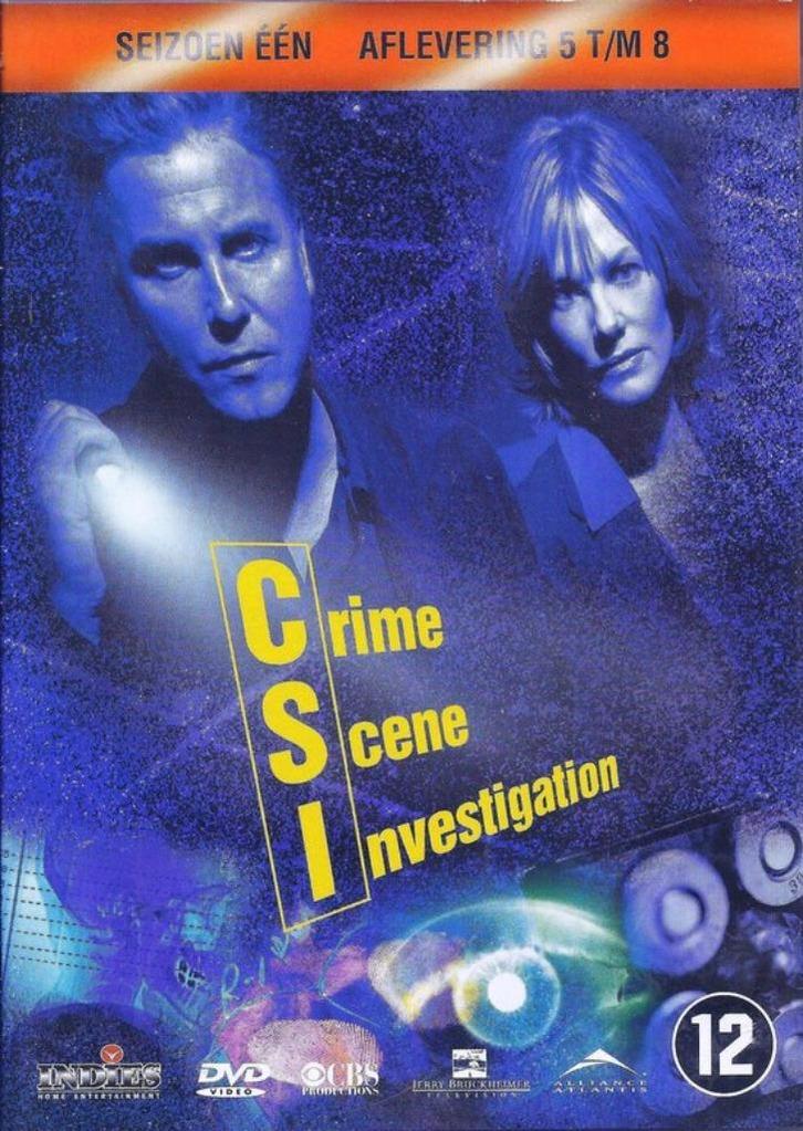 CSI Crime Scene Investigation 1.5 - 1.8 (Nieuw & Seal) DVD, Cd's en Dvd's, Dvd's | Tv en Series, Nieuw in verpakking, Thriller