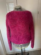 Handgebreide mohair trui - Cyclaam kleur, Kleding | Dames, Truien en Vesten, Maat 42/44 (L), Ophalen of Verzenden, Roze, Onbekend