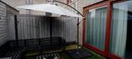 Parasol Homra stand zweefmodel antraciet 300cm doorsnede, Tuin en Terras, Parasols, Zweefparasol, Gebruikt, Ophalen, 2 tot 3 meter