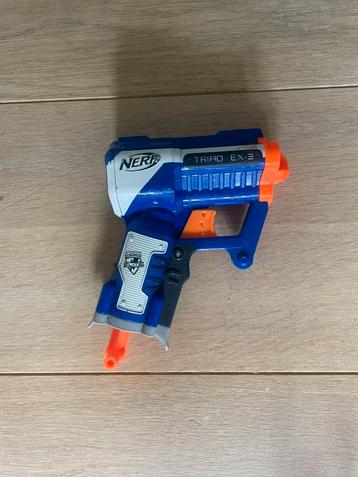 Nerf pistool versie triad ex-3” beschikbaar voor biedingen