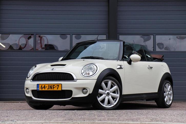 Mini Cabrio 1.6 Cooper S Chili /XENON/NL-AUTO/ZEER NETJES ON, Auto's, Mini, Bedrijf, Te koop, Cabrio, ABS, Airbags, Airconditioning