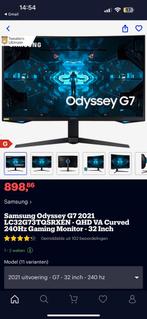 Samsung odyssey g7 curved, Computers en Software, Monitoren, Curved, Ophalen of Verzenden, Zo goed als nieuw