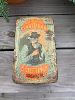 Antiek / brocante tabaksblik, Verzamelen, Blikken, Ophalen of Verzenden, Gebruikt, Overige
