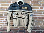 Macna lederen motorjas vintage look, Heren, Jas | leer, Ophalen of Verzenden, MACNA