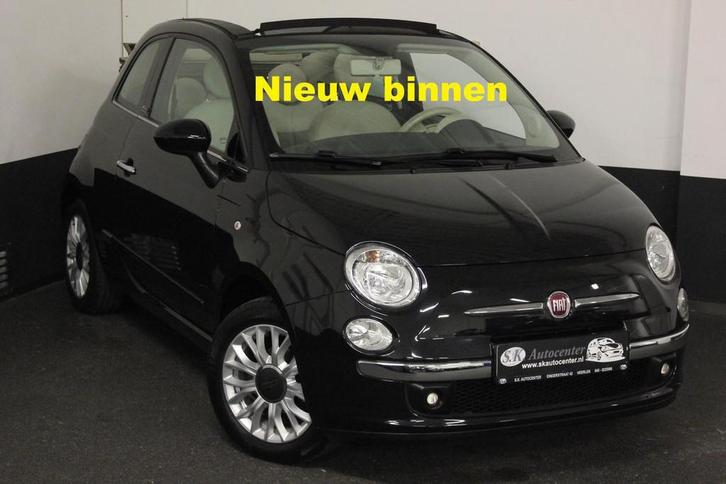 Fiat 500C CABRIO 1.2 LOUNGE 1E EIGENAAR*AIRCO*PARK*MOOI, Auto's, Fiat, Bedrijf, Te koop, 500C, ABS, Airbags, Airconditioning, Bluetooth