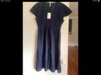 Prachtige nieuw donkerblauwe jurk jurkje merk Pepe Jeans, S, Nieuw, Knielengte, Maat 36 (S), Pepe Jeans
