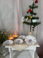 Spode Billingsley sprey 4dl antieke compote schaaltjes izgs, Ophalen of Verzenden