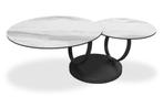 Salontafel marmerlook, Huis en Inrichting, Overige materialen, 50 tot 100 cm, Rond, Nieuw