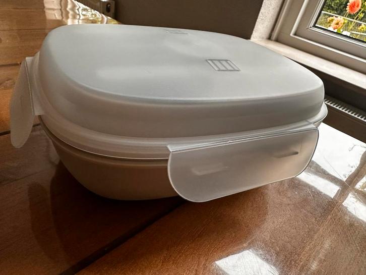 NIEUWE Broodtrommel met bestek en dressingbakje, Huis en Inrichting, Keuken | Keukenbenodigdheden, Nieuw, Ophalen of Verzenden