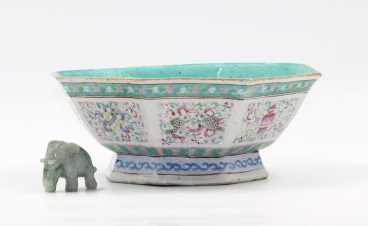 Chinees porselein | 19e eeuw famille rosé, Antiek en Kunst, Kunst | Niet-Westerse kunst, Ophalen of Verzenden