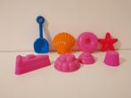 Speelgoed Clay play doh Kinetic Sand Moulds 8pcs, Ophalen of Verzenden, Zo goed als nieuw