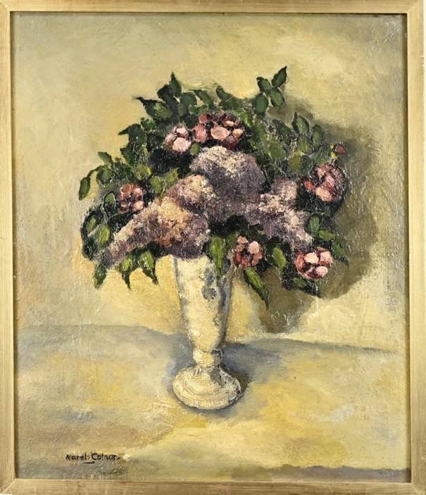 Karel Marinus Hendrikus Colnot 1921-1996 Olieverf schilderij, Antiek en Kunst, Kunst | Schilderijen | Klassiek, Ophalen of Verzenden