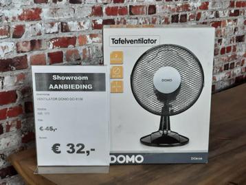 Domo zwarte tafel ventilator beschikbaar voor biedingen