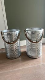 Riviera Maison windlichten, 25 tot 50 cm, Ophalen of Verzenden, Zo goed als nieuw, Metaal