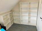 7 Boekenkasten wit - Als nieuw 1 jaar oud, Huis en Inrichting, Kasten | Boekenkasten, Nieuw, 25 tot 50 cm, Ophalen