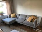 Moderne sesam taupe 3 Zits chaise longue, Ophalen, 250 tot 300 cm, Gebruikt, Enzo Luca Piet Klerckx