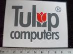 sticker Tulip computers logo, Verzenden, Zo goed als nieuw, Merk
