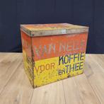Vintage Van Nelle koffie en thee winkel blik, Verzamelen, Blikken, Ophalen of Verzenden, Gebruikt, Overige, Van Nelle