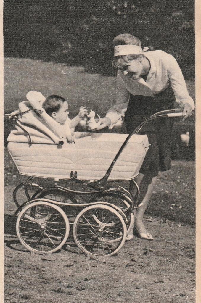 Retro reclame 1964 Koelstra Gorredijk Mirabelle kinderwagen, Verzamelen, Retro, Overige typen, Verzenden