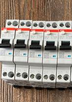 5x ABB Aardlekautomaat B16A - Zo Goed Als Nieuw, Ophalen of Verzenden, Zo goed als nieuw, Overige typen