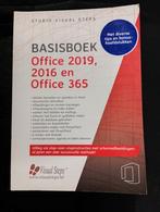 Basisboek Office 2019, 2016 en 365, Ophalen of Verzenden, Gelezen, Overige onderwerpen