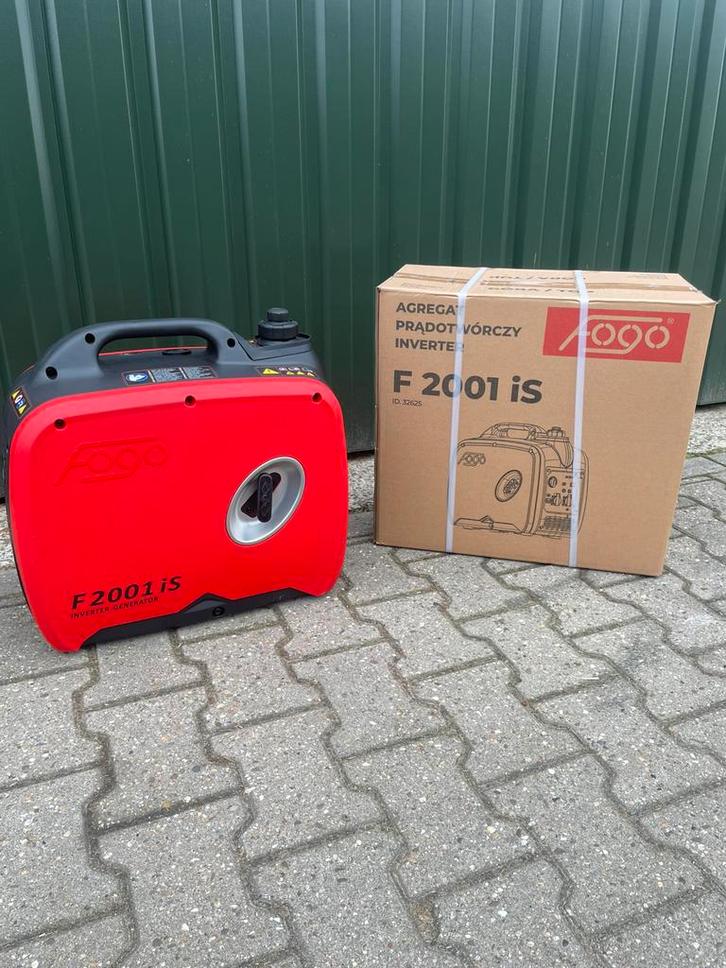 F2001IS inverter aggregaat/generator, Doe-het-zelf en Verbouw, Aggregaten, Nieuw, Benzine, Minder dan 5 kVA, Geluidgedempt, Ophalen of Verzenden