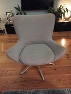 Set van 2 Draaibare Stoelen met Aluminium Voet, Huis en Inrichting, Stoelen, Ophalen, Twee, Zo goed als nieuw, Metaal