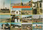 KATWIJK AAN ZEE Bomschuit Kerk Toren Strand Huizen, Verzamelen, Ansichtkaarten | Nederland, Verzenden, 1980 tot heden, Gelopen