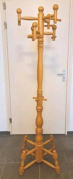 Eiken kapstok Scandinavische style  '80, Ophalen, Zo goed als nieuw, Staande kapstok, 150 tot 200 cm
