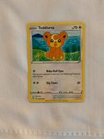 Teddiursa Pokémonkaart - 138/189, Ophalen of Verzenden, Zo goed als nieuw, Losse kaart