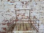 Stoer frans ijzeren flessenrek/ allegonda, Ophalen of Verzenden