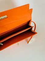 Oranje Clutch / Portemonnee / Handtasje - Nieuw., Sieraden, Tassen en Uiterlijk, Ophalen of Verzenden, Zo goed als nieuw, Oranje