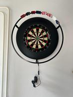 Dartbord , surround en verlichting, Ophalen, Gebruikt, Dartbord