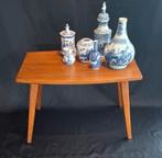 Mooi Vintage Deens Bijzettafeltje, Ophalen, 50 tot 100 cm, Zo goed als nieuw, 25 tot 50 cm